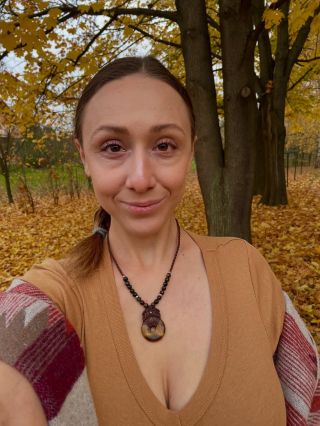 Volný Donut náhrdelník s Tygřím a Býčím okem na posuvné zapínání s komponenty ž chirurgické oceli. 🐯Tygří oko je mocný...